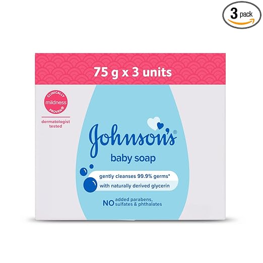 Johnson & Johnson Baby Soap 75g (Pack of 3)