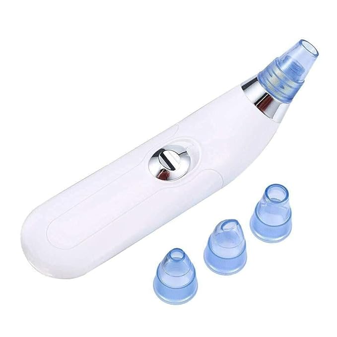 4-in-1 Blackhead Remover Vacuum with Adjustable Suction Levels & Multiple Heads