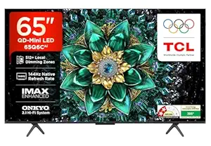TCL 164 cm (65 inches) 4K UHD Smart QD-Mini LED Google TV 65Q6C
