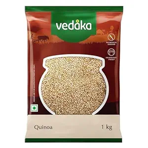 Amazon Brand - Vedaka Quinoa | 1 Kg | Naturally Gluten-Free | Natural Source of Dietary Fiber