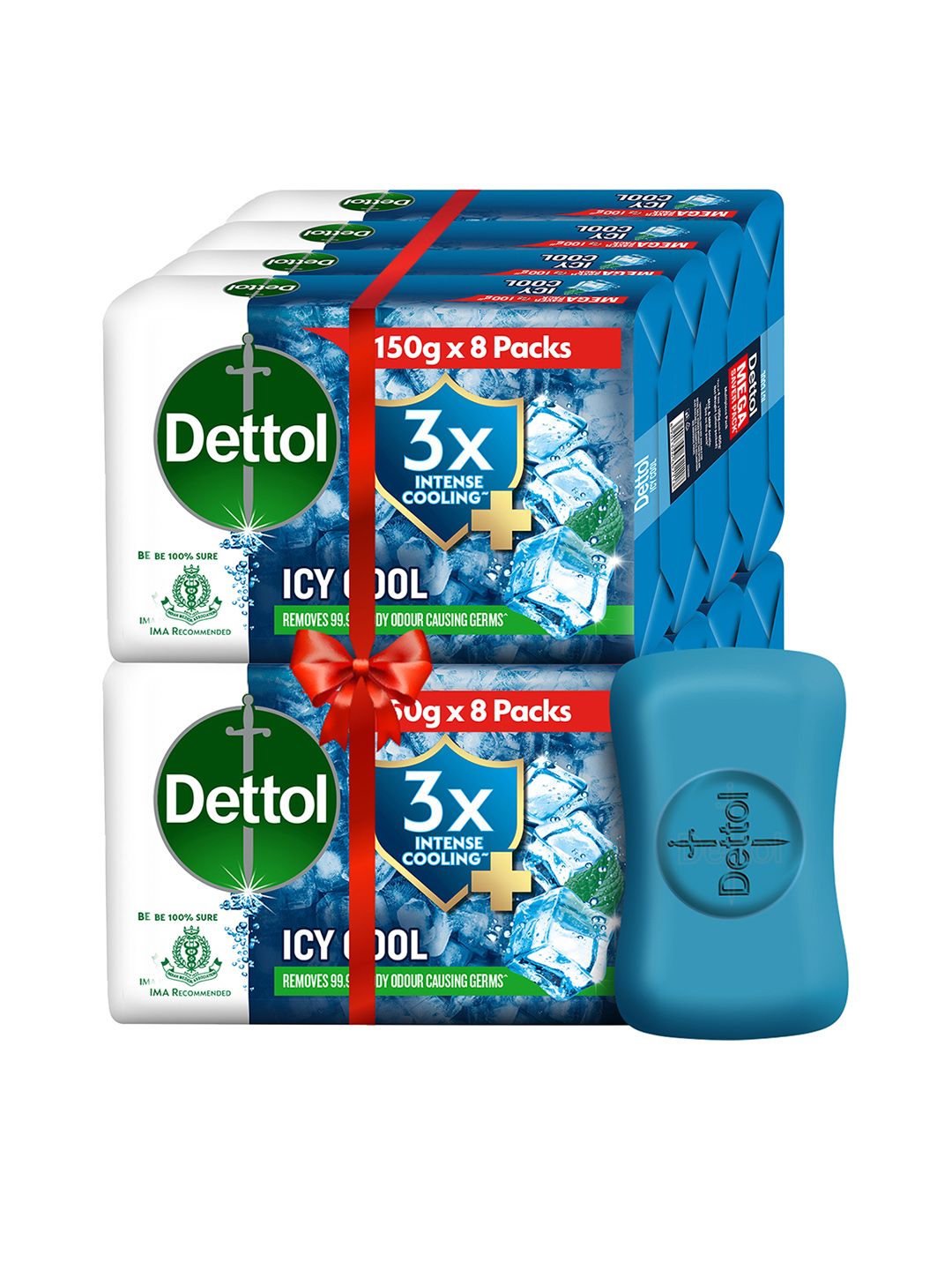 Cool Menthol Bathing Soap Set of 8