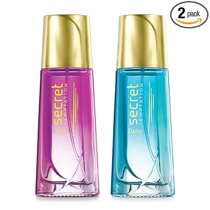 Secret Temptation Jazz and Daisy Perfume for Women Pack of 2 (30ml each)