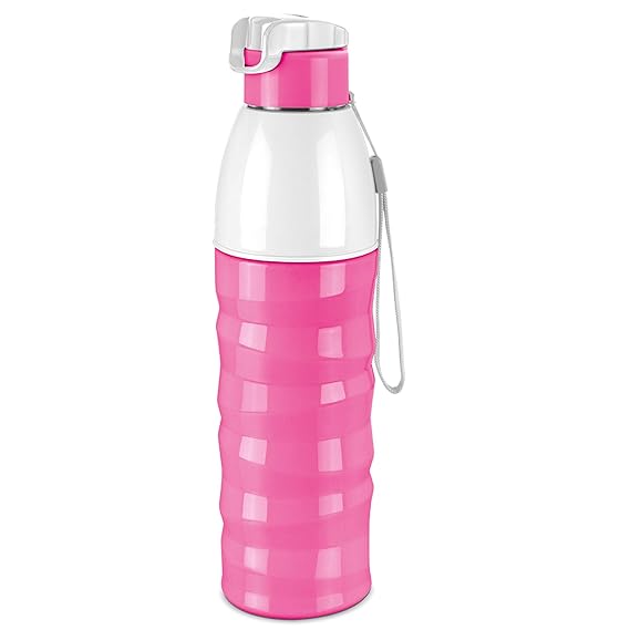 MILTON Kool Fusion 1100 Water Bottle, 900 ml, Cherry Pink