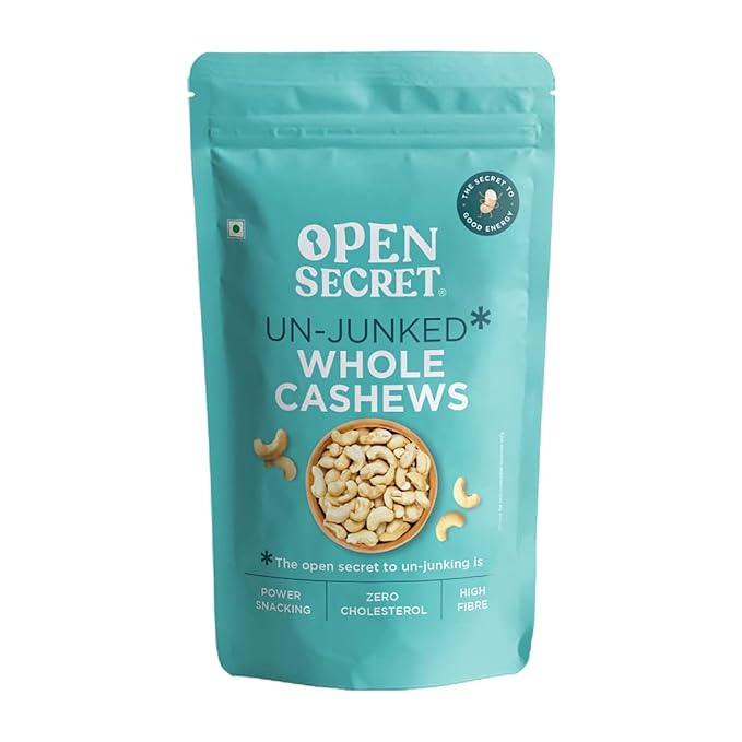 Open Secret Premium Cashew | 900g | Whole Cashew Nuts, Dry Fruits, Kaju, Healthy Snacks