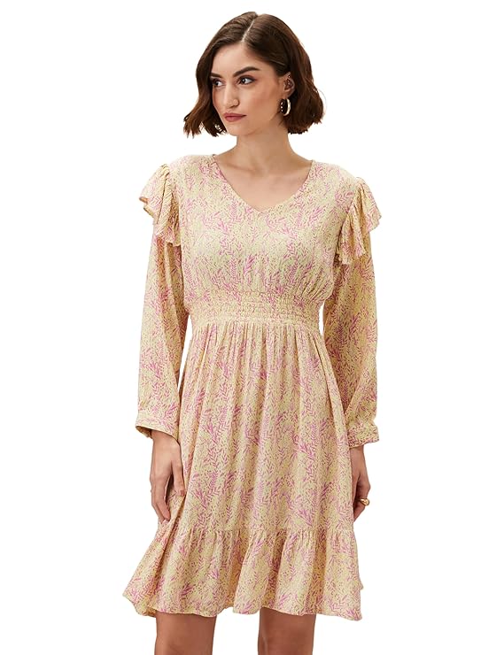 Amazon Brand - Women's Fit and Flare One Piece Dresses (Plus Sizes)