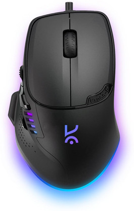 Kreo Hawk Wired Gaming Mouse, Pixart Sensor, RGB Mouse, Adjustable DPI