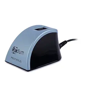 Mantra MFS 110 L1 Biometric Single Fingerprint Scanner, Aadhaar Authentication Device | Latest Updated RD Service | High Security and Fast scanning | Reliable and Durable