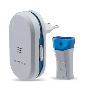 Anchor by Panasonic Wireless Doorbell | 45 Melodies Calling Bell