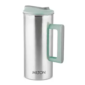 Milton Citrine 1600 Stainless Steel Water Jug for Dining Table (1550 ml)