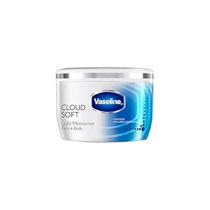 VASELINE Cloud Soft, Light Moisturiser, 300 ml, for Plump, Soft Skin