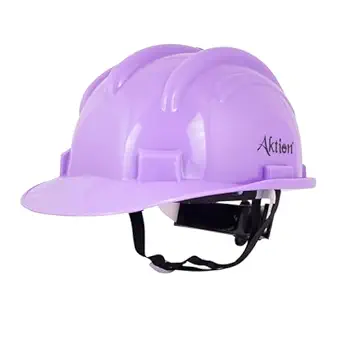 Aktion AK H12_VLT Safety Helmets Rachet Type, IS 2925:1984 Color: VIOLET, Pack of 15