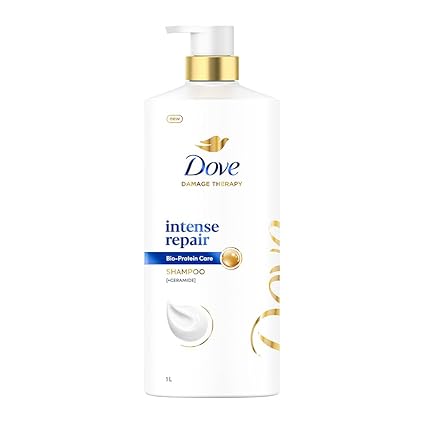 Dove Intense Repair Shampoo 1 L || Repairs Dry and Damaged Strengthening Shampoo