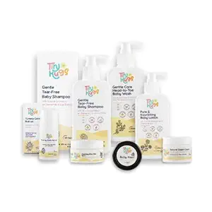 TinyHugs Newborn Baby Gift Set with Free Gift (Pack of 7)