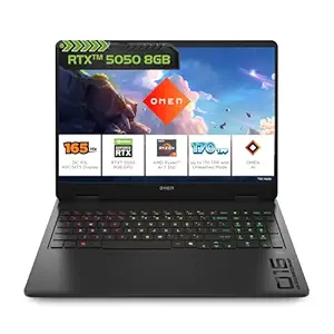 HP Omen, AMD Ryzen AI 7 350, 8GB RTX 5050, 24GB DDR5, 1TB SSD, 165Hz Gaming Laptop