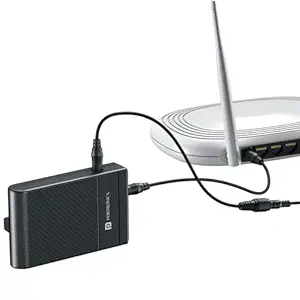 Portronics Power Plus II Mini UPS for WiFi Router Modem