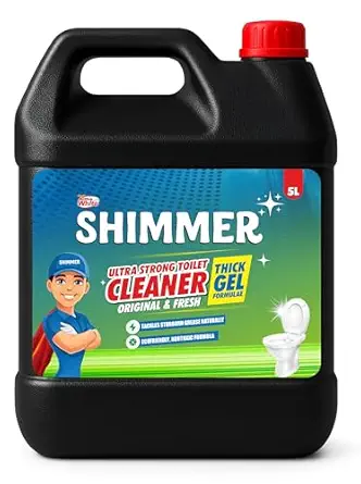 Shimmer Ultra Strong Toilet Cleaner - 5L Heavy Stain Removal