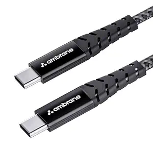 Ambrane Unbreakable 60W Fast Charging Type C Cable