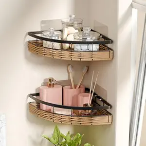 Lifelong Bathroom Corner Shelf for Storage | Set of 2 | Dual Installation