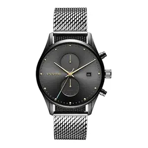 MVMT Voyager Qtz Multifunction Grey Round Dial Men's Watch