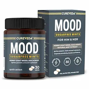 Cureveda Mood Mints for Him & Her | Herbal Mint Tablets