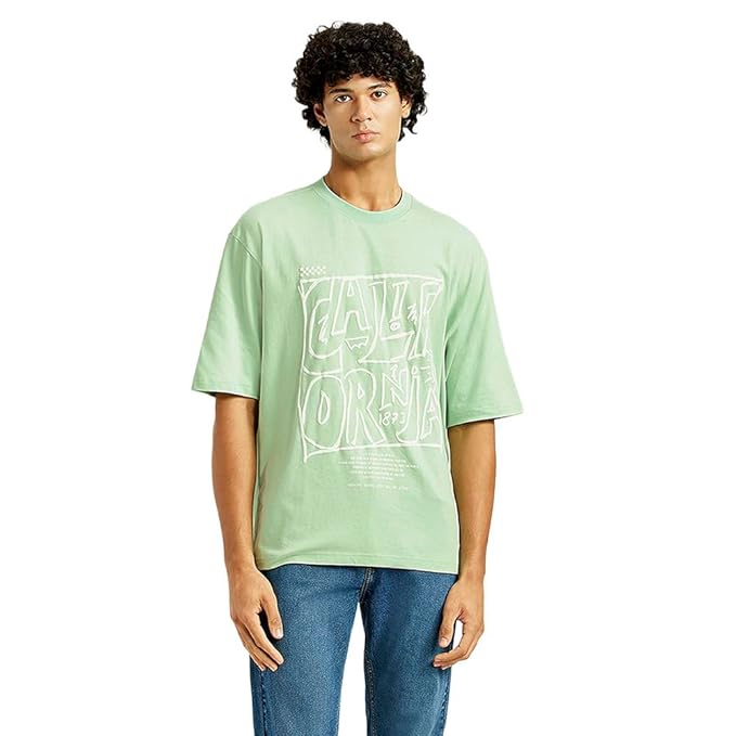 Levi's Men's Printed Oversized Fit T-Shirt