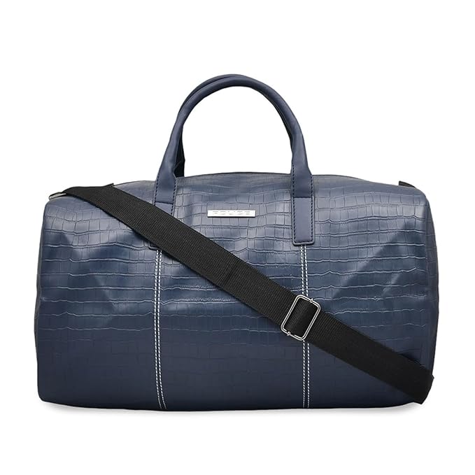Police Croco Classy PT Navy Duffle Bag for Men | Best for Travel | Luggage Bags
