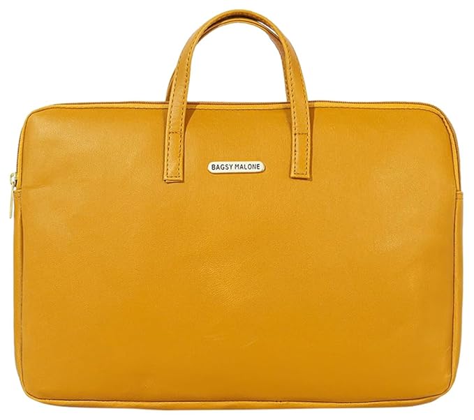 Bagsy Malone Formal Business Briefcase Bag Crossbody Messenger for Laptop