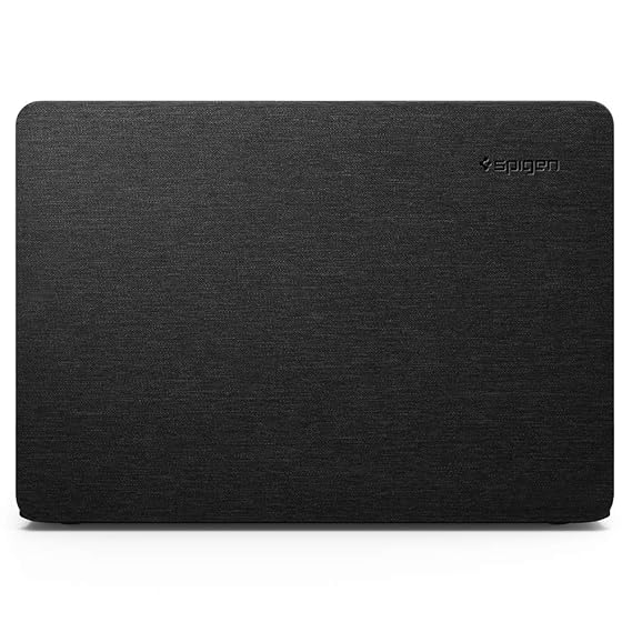 Spigen Thin Fit for MacBook Air 13 inch Case, Compatible with A2337 (M1,2020), A2179 and A1932 (Retina, 2020/2019/2018) - Black