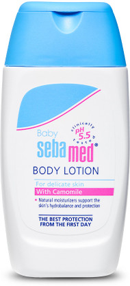 Sebamed Baby Body Lotion|pH 5.5|Long lasting moisturiser|Quickly absorbed (50 ml)