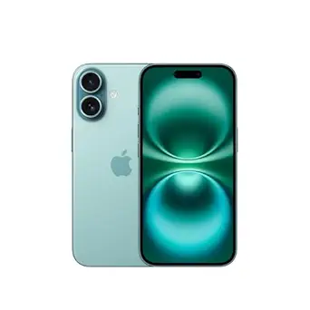 iPhone 16 128 GB: 5G Mobile Phone with Camera Control, A18 Chip and a Big Boost in Battery Life. Works with AirPods; Teal