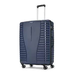 Aristocrat Large Polypropylene Spinner Trolley for Travel with 8 Wheels