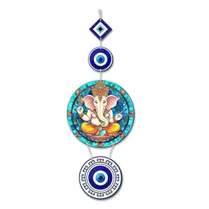 Camin Lord Ganesha Wooden Wall Hanging - Perfect Wall Decor for Home