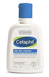 Galderma Cetaphil Oily Skin Cleanser For Oil, Acne & Prone Skin 125Ml