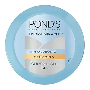 Ponds Hydra Miracle Super Light Gel with Hyaluronic Acid & Vitamin C - 100g