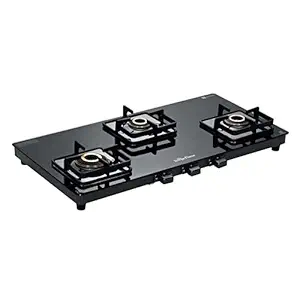 Surya Flame Lux Gas Stove 3 Burners | 5 Years Warranty | 3 Burner Gas Stove