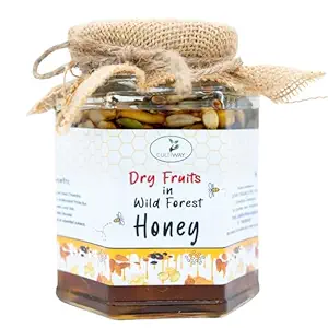 Cultiway Organics Wild Forest Honey & Nuts - Mixture of Seeds, Nuts & Dry Fruits - 250 Grams