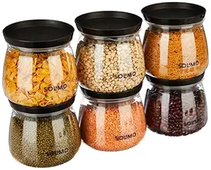 Amazon Brand Solimo Kitchen Storage Set BPA Free Containers