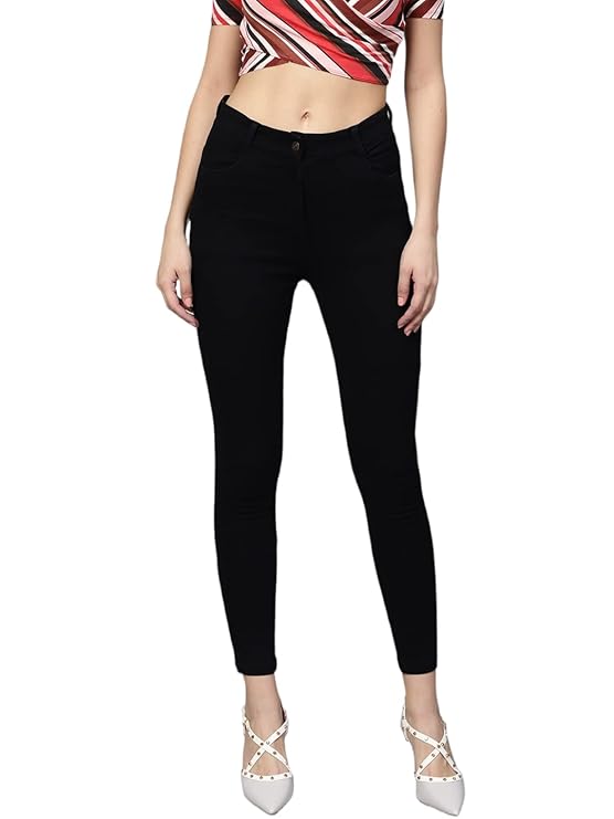 SASSAFRAS Black Cropped Jeans