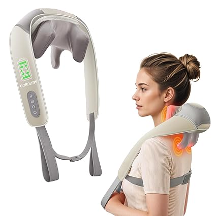 Neck And Back Massager With Heating,Electric 5D Cervical Massage Machine