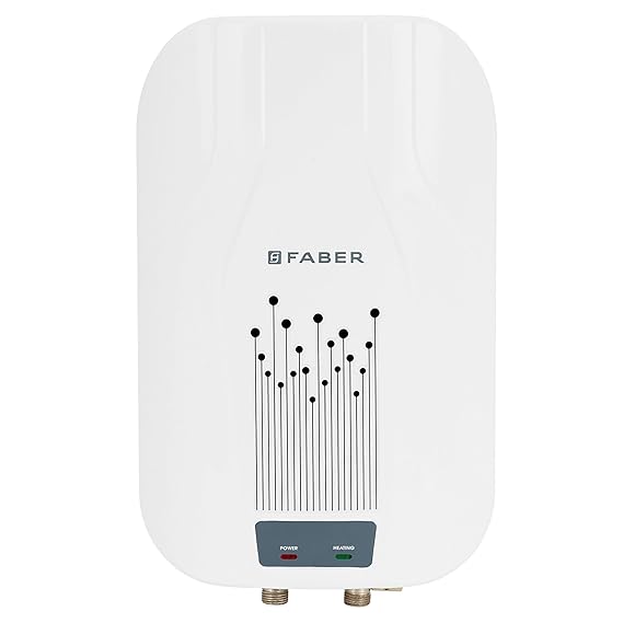 Faber Zippy Instant Geyser 5.9 Litre| 3000W | Free Pipe & Installation | Energy Efficient |5Yr Tank, 3Yr Heating Element 2 Yr Product Warranty by Faber| Suitable for Kitchen & Bathroom | FWG Zippy 5.9