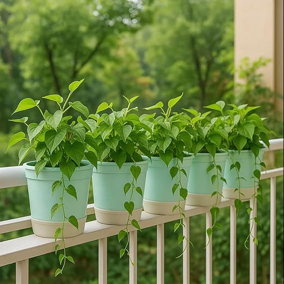 Kraft Seeds by 10CLUB Fancy Design Decorative Pots for Plants