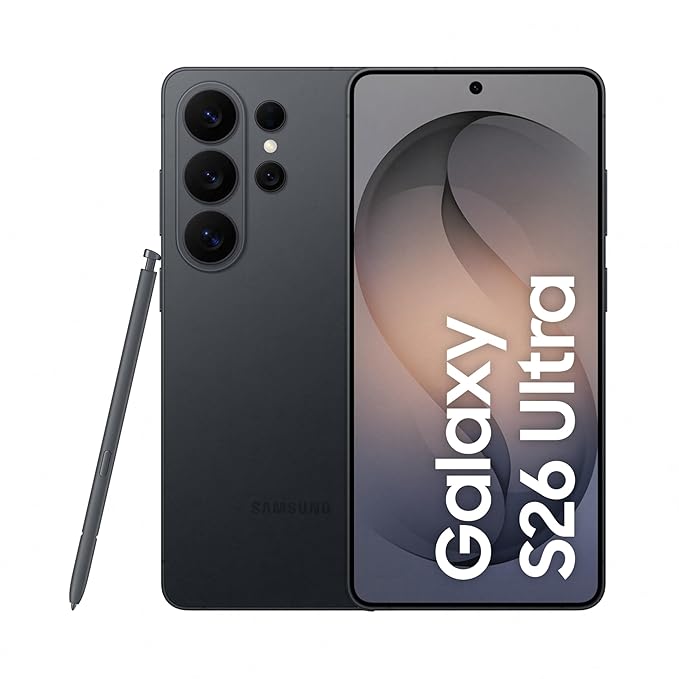 Samsung Galaxy S26 Ultra 5G (Black, 12GB RAM, 512GB Storage)