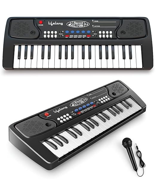 Lifelong Wireless Rechargeable Piano Keyboard for Baby & Kids