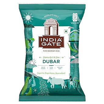India Gate Basmati Rice Dubar, 1kg