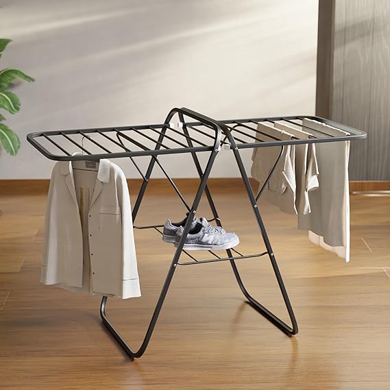 Lifelong Foldable Cloth Drying Stand | Compact Laundry Rack