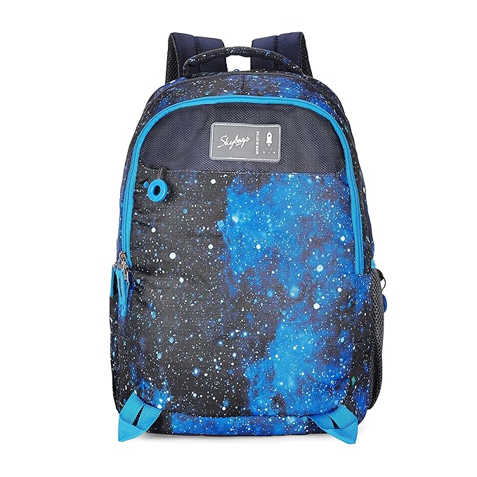 Skybags Riddle 1 Black 45 Cms Casual Standard Backpack