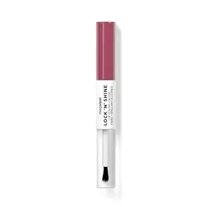 Wet n Wild Megalast Lock 'N' Shine Lip Color + Gloss Lipstick Pinky Promise - Matte