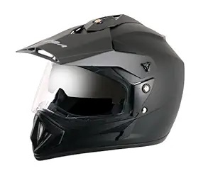 Vega Off Road ISI Certified Helmet with Peak for Men and Women