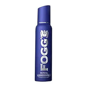 Fogg Royal No Gas Deodorant for Men, Long-lasting Perfume Body Spray, 150 ml