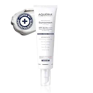 Brightening & Moisturizing Multi-Active French Sunscreen SPF 50 PA++++ | In-Vitro Tested | 5%
